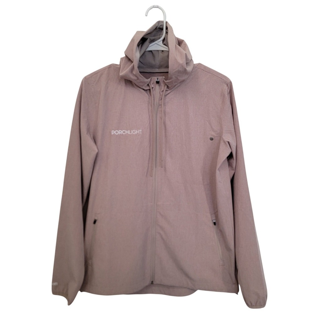 Vuori Outdoor Trainer Soft Shell Jacket Women Sz Small VW501 Hazel Mauve UPF 30+